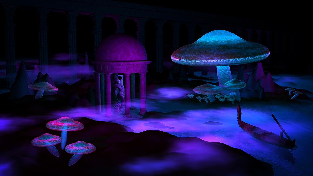 Arrival at the underground spore shower - 2024